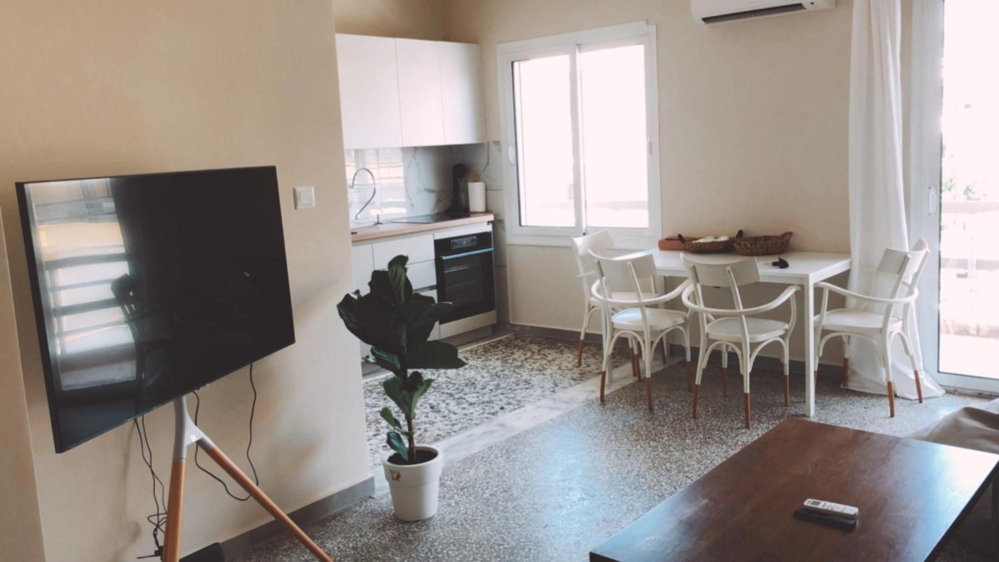 Mz Apartment Néa Péramos Exteriér fotografie