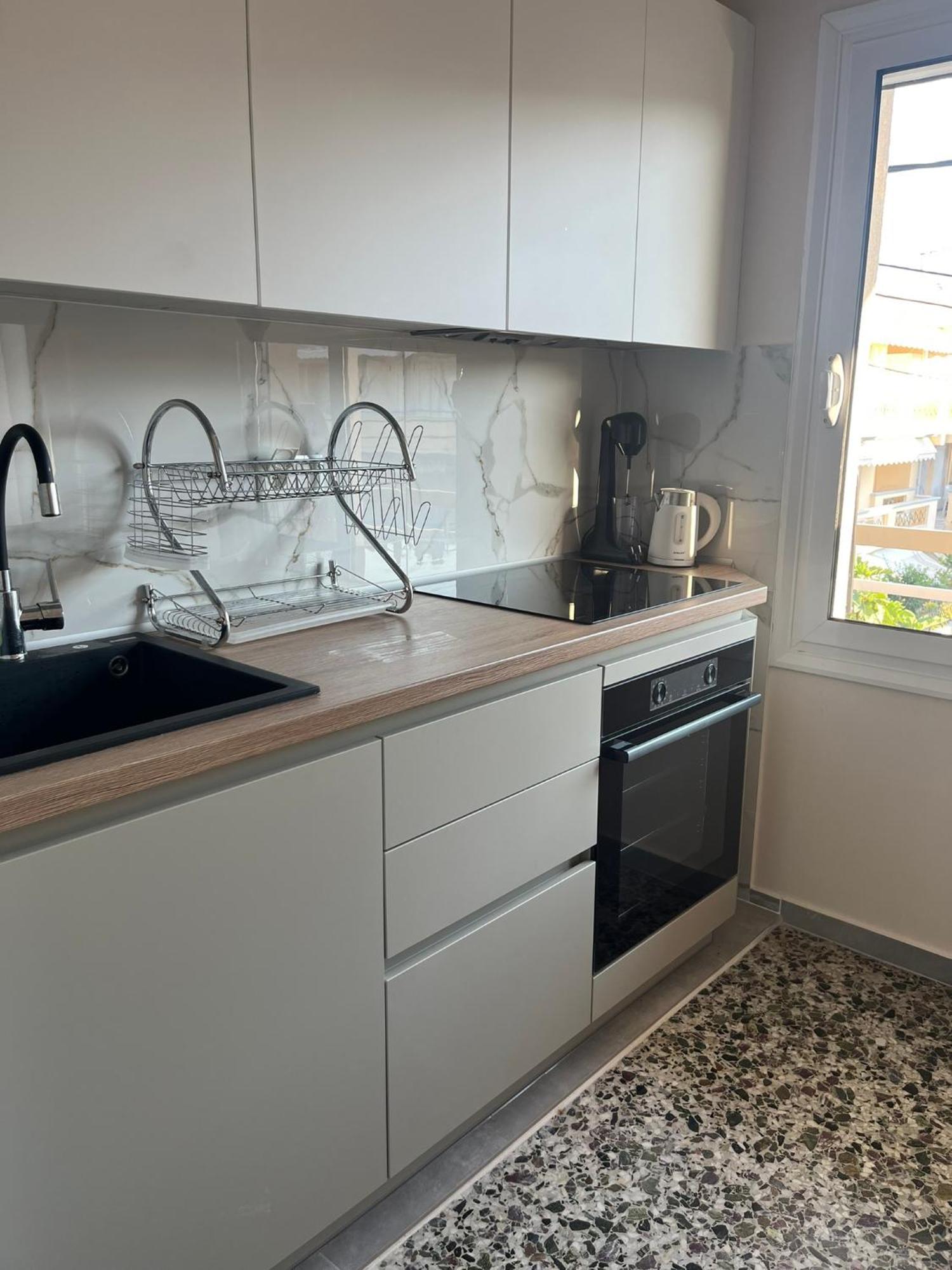 Mz Apartment Néa Péramos Exteriér fotografie