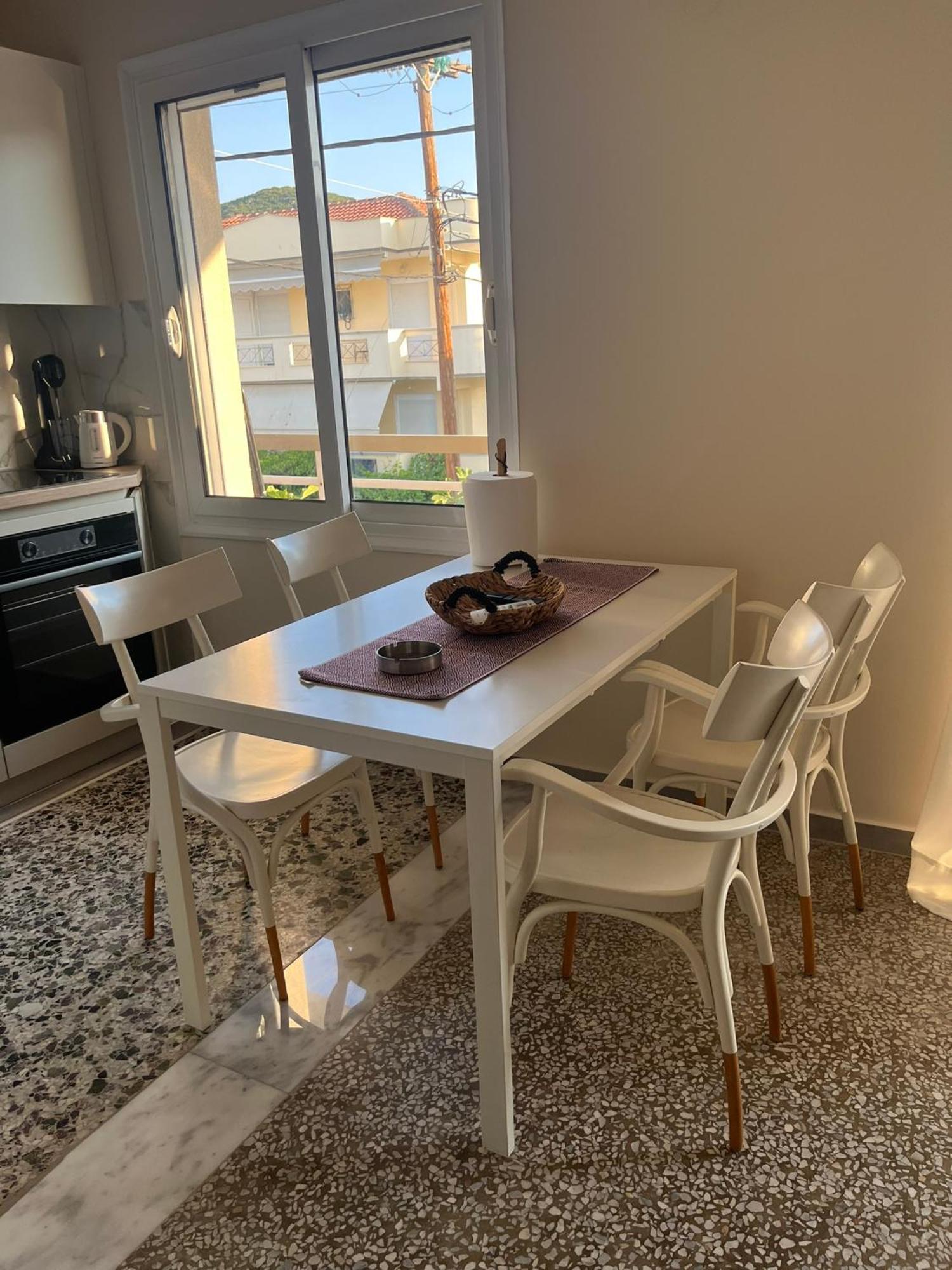 Mz Apartment Néa Péramos Exteriér fotografie
