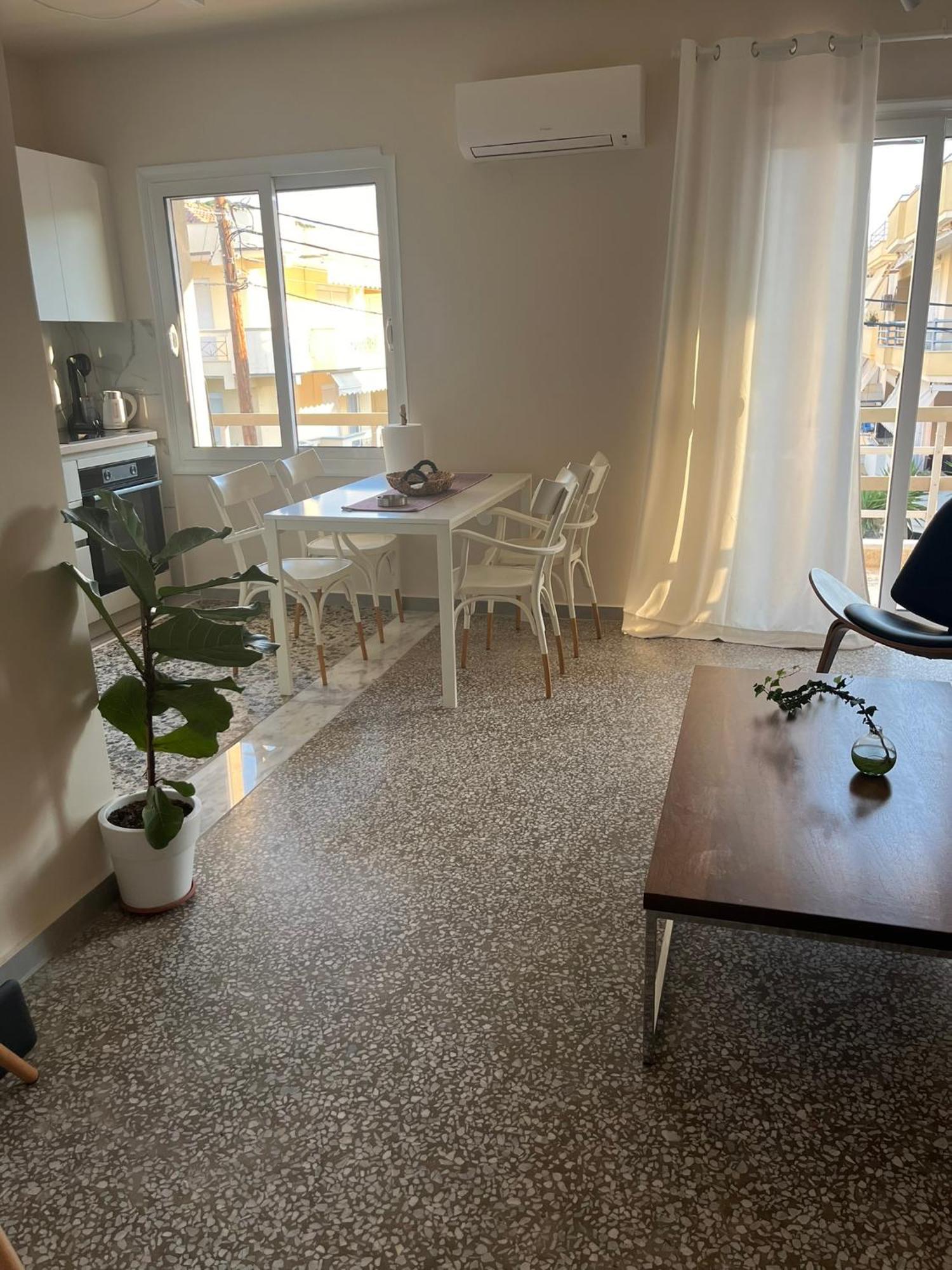 Mz Apartment Néa Péramos Exteriér fotografie