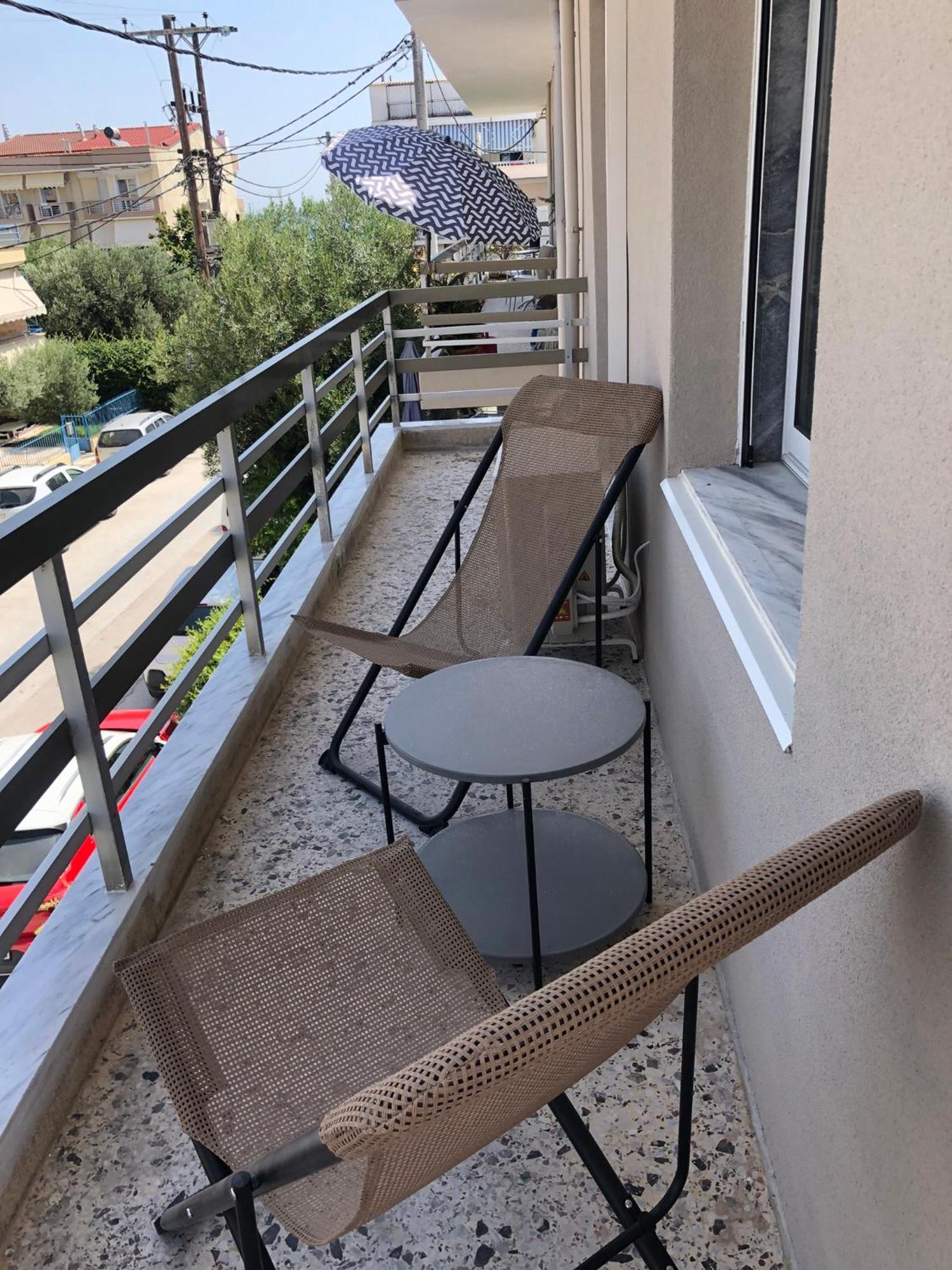Mz Apartment Néa Péramos Exteriér fotografie